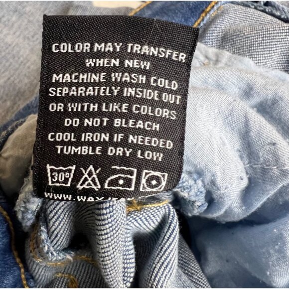 Wax Collection Loose Straight Jeans - Picture 11 of 13